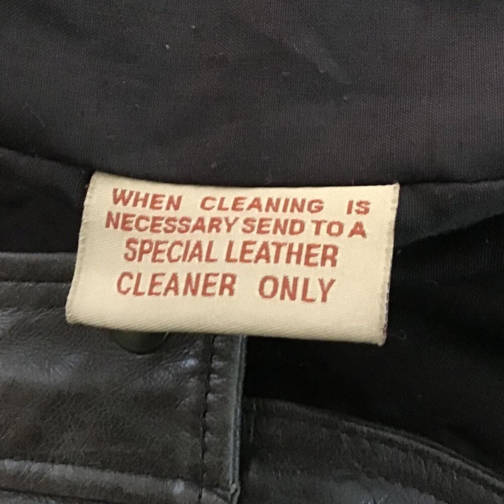 Wilson Vintage Brown Military Style Leather Coat - Picture 10 of 11